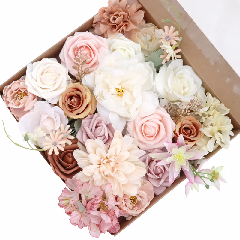 Flower Box Wedding Birthday Party Gift Wedding Bridesmaid Bridal Bouquet