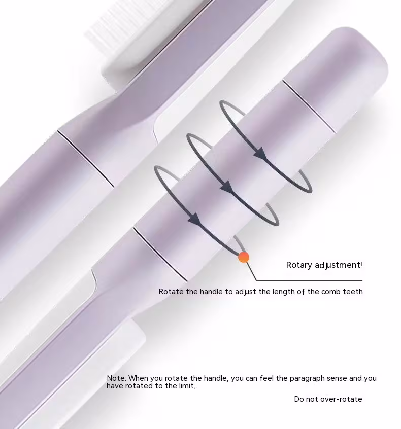 4 In 1 Self Cleaning Hair Brush New Self-Cleaning Anti-Static Massage Comb Scalable Rotate Lifting Self Cleaning Hairbrush
