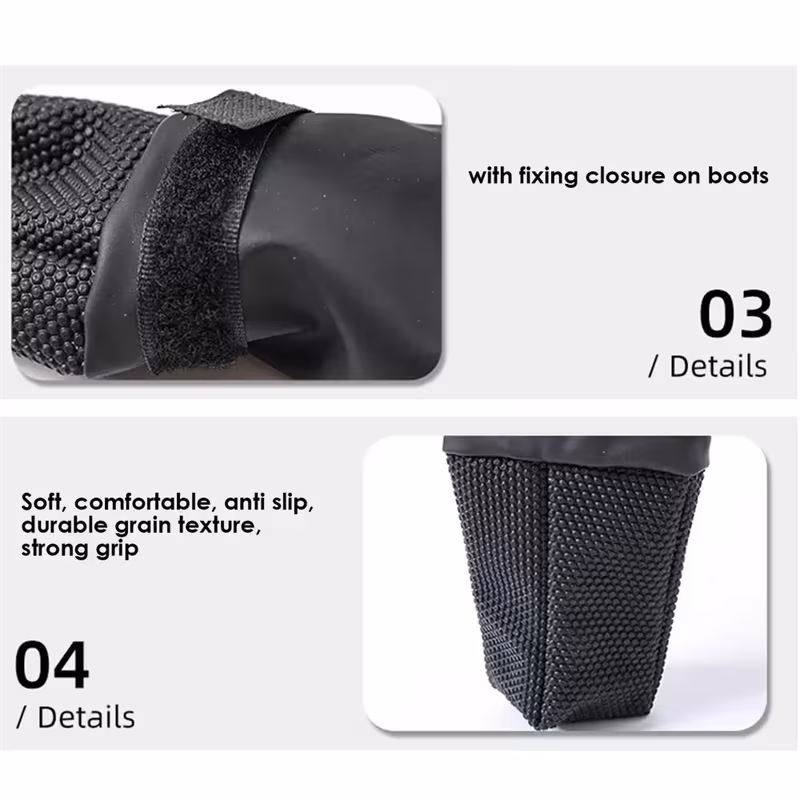 Waterproof Dog Shoes Adjustable Dog Boots Pet Breathbale Shoes For Outdoor Walking Soft French Dog Shoes Pets Paws Protector Pet Products
