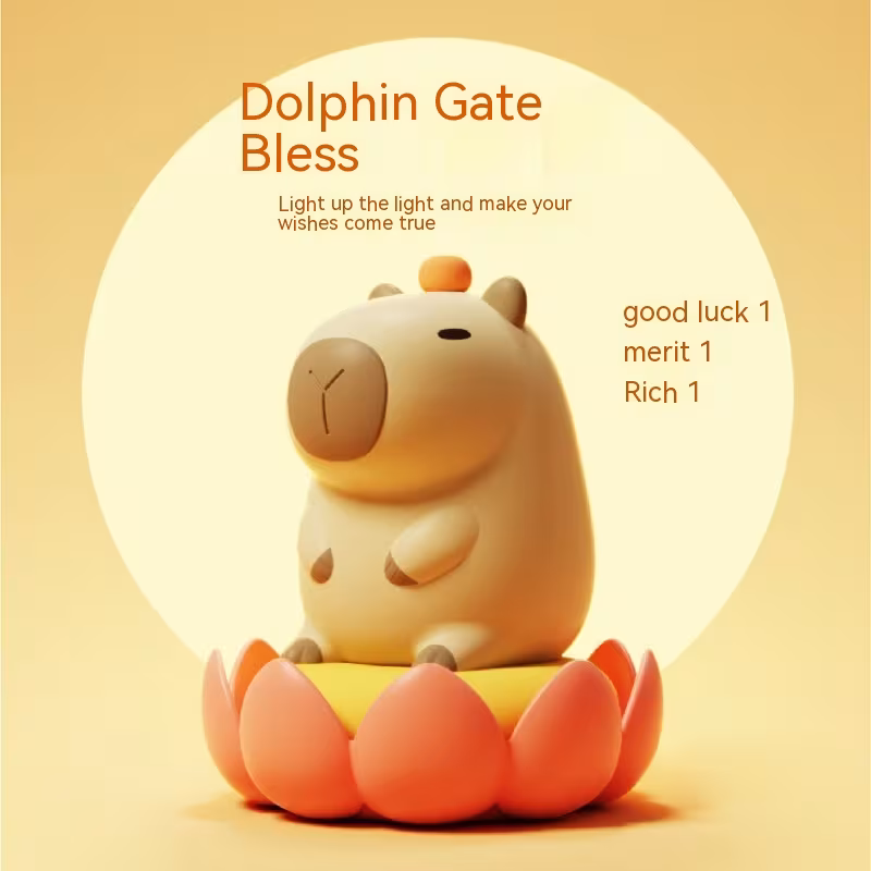Silicone Night Lamp Rechargeable Dimming Timing Home Decoration