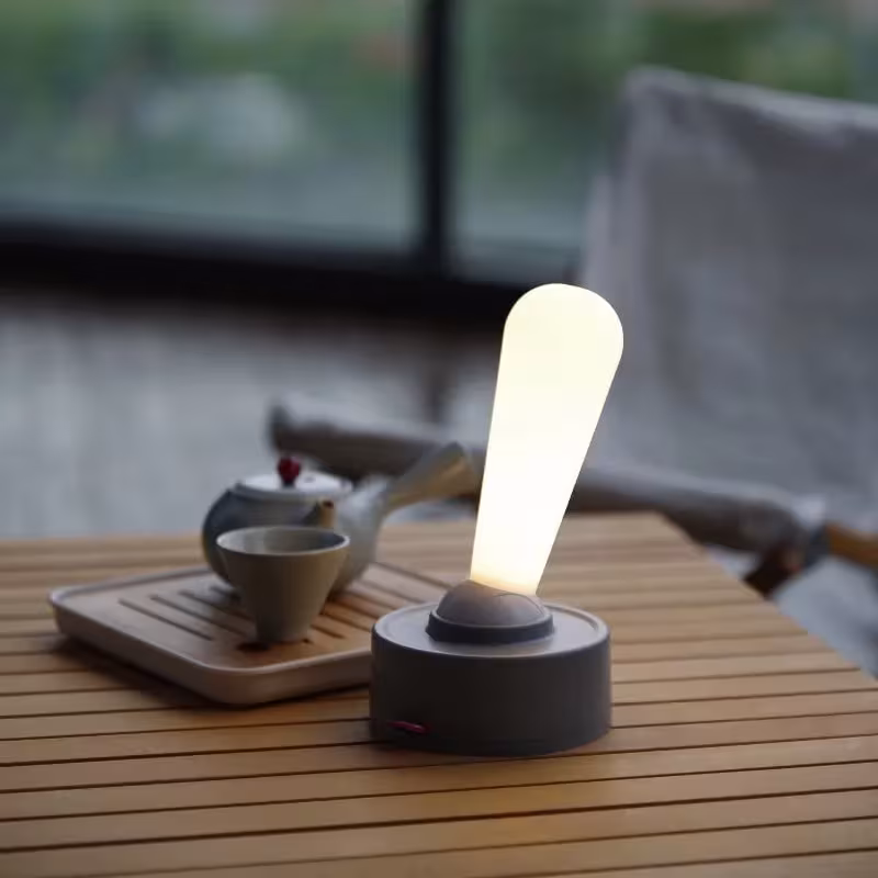 Toggle Light Indoor Bedroom Bedside Atmosphere Light Silicone USB Rechargeable Wall Light Silicone Small Night Lamp Decoration Home Decor