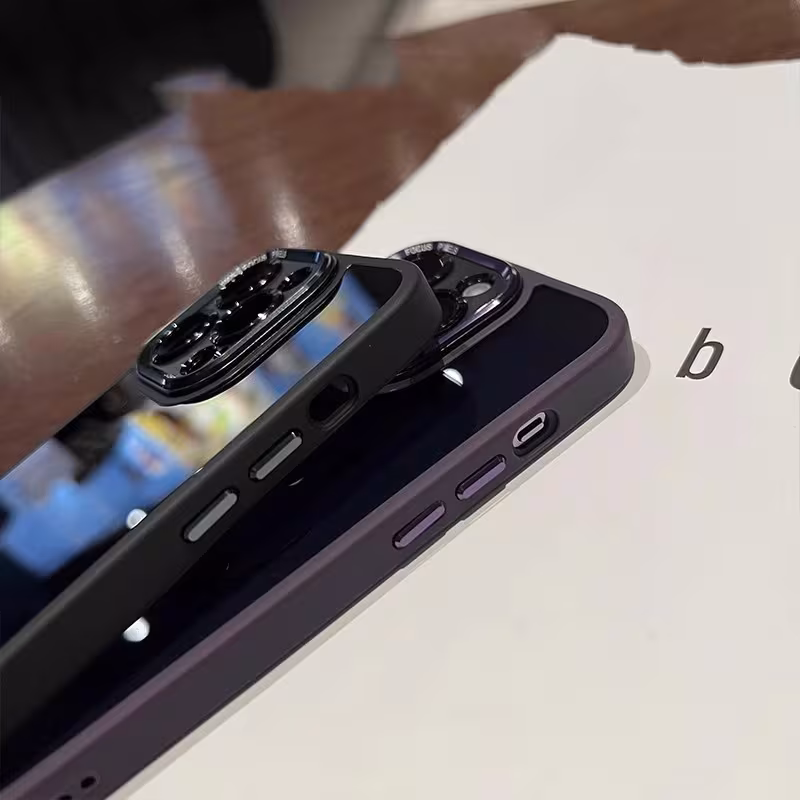 Metal Lens Magnetic Phone Case