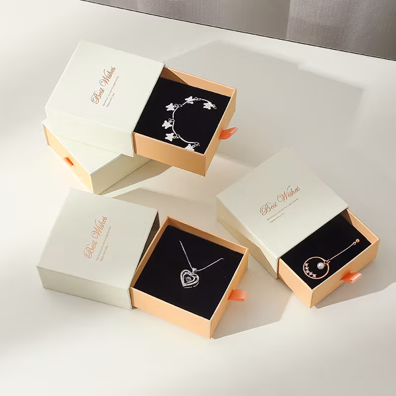 Drawer Necklace Jewelry Storage Box