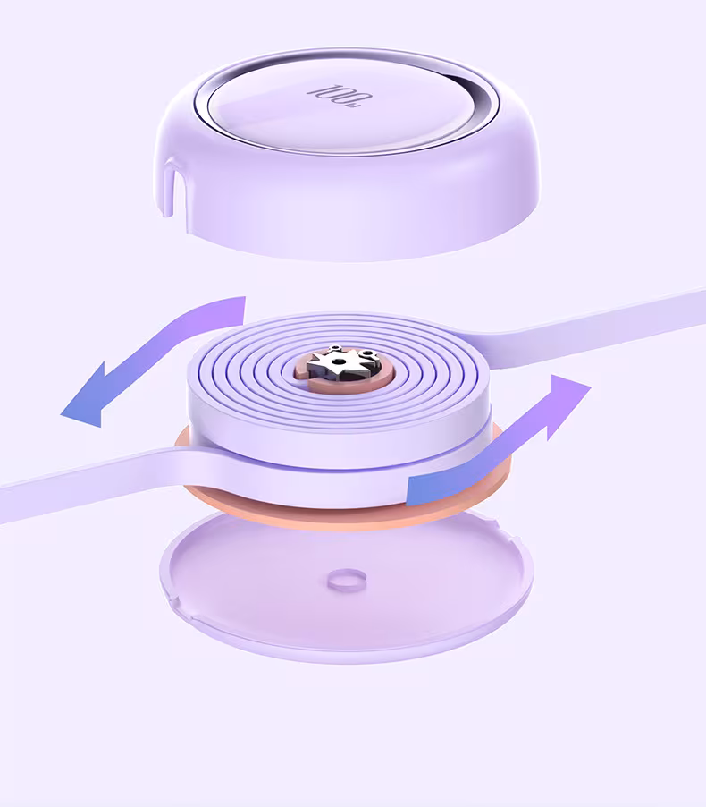 Home Fashion Retractable 100W Data Cable