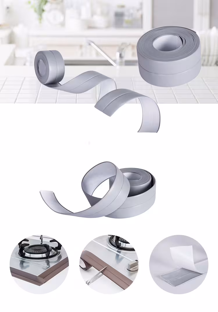 Mildew-proof Waterproof Tape Kitchen Sink Door Gap Sticker Seal