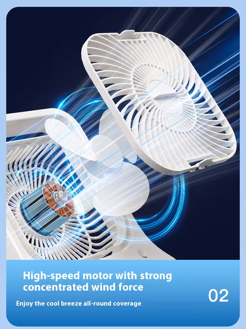 Household Cooling Fan Usb Rechargeable Head Adjustable Air Cooling Water Cooled Air Conditioning Tank Low Noise Air Cooler Fans