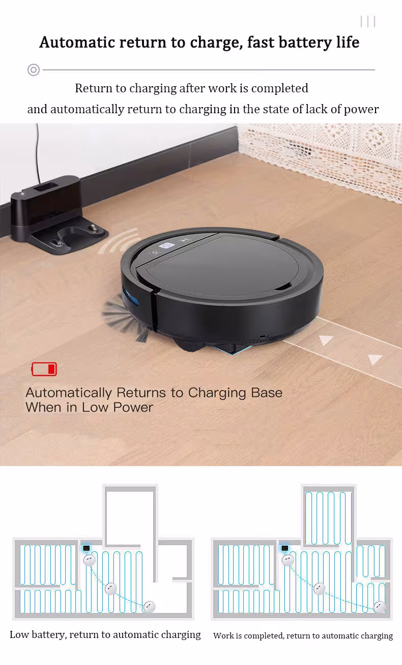 Sweeper Automatic Recharge Vacuum Cleaner Remote Control