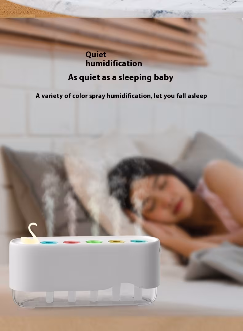 Humidifier Household Bedroom Large Spray Colorful Pickup Ambience Light