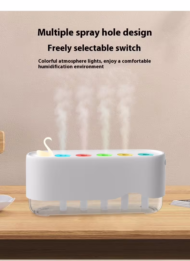 Humidifier Household Bedroom Large Spray Colorful Pickup Ambience Light