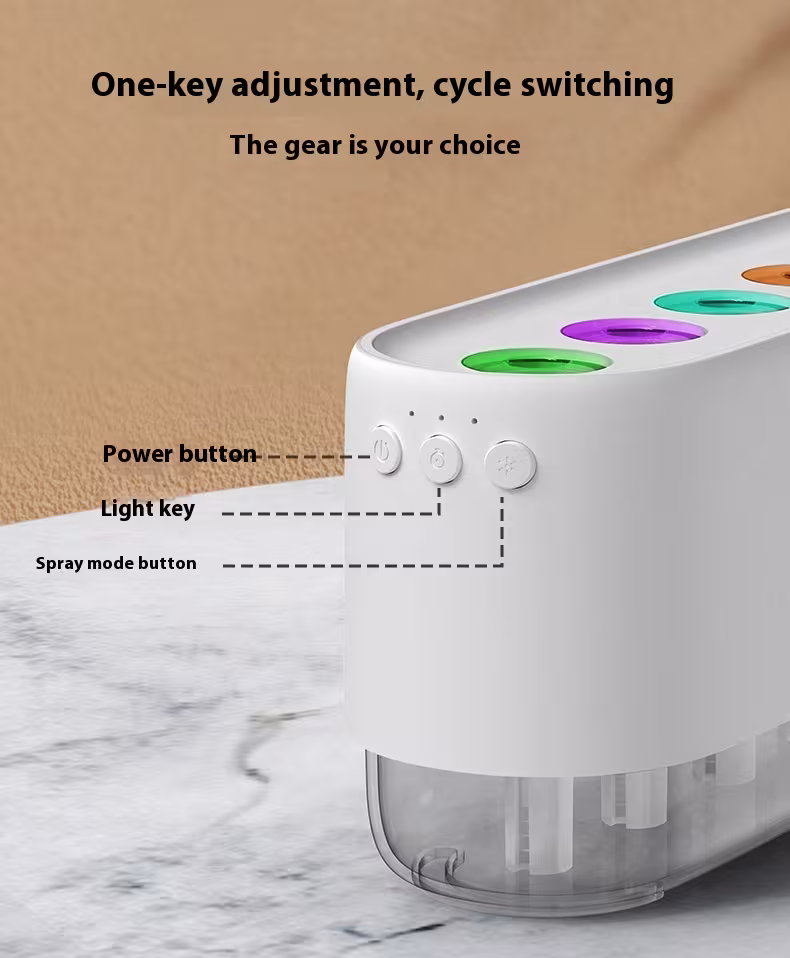 Humidifier Household Bedroom Large Spray Colorful Pickup Ambience Light