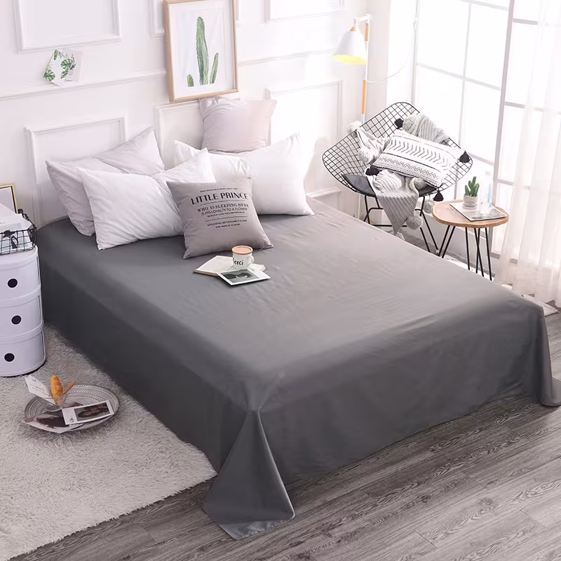 Bamboo Fiber Fitted Sheet Elastic And Smooth Bedspread Around