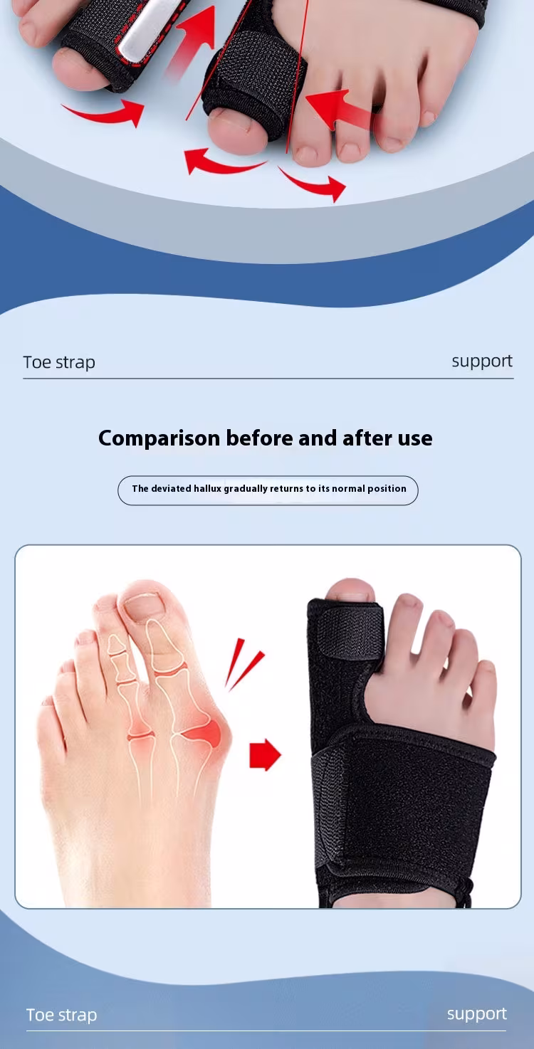Adjustable Day And Night Use Toe Fixed Strap