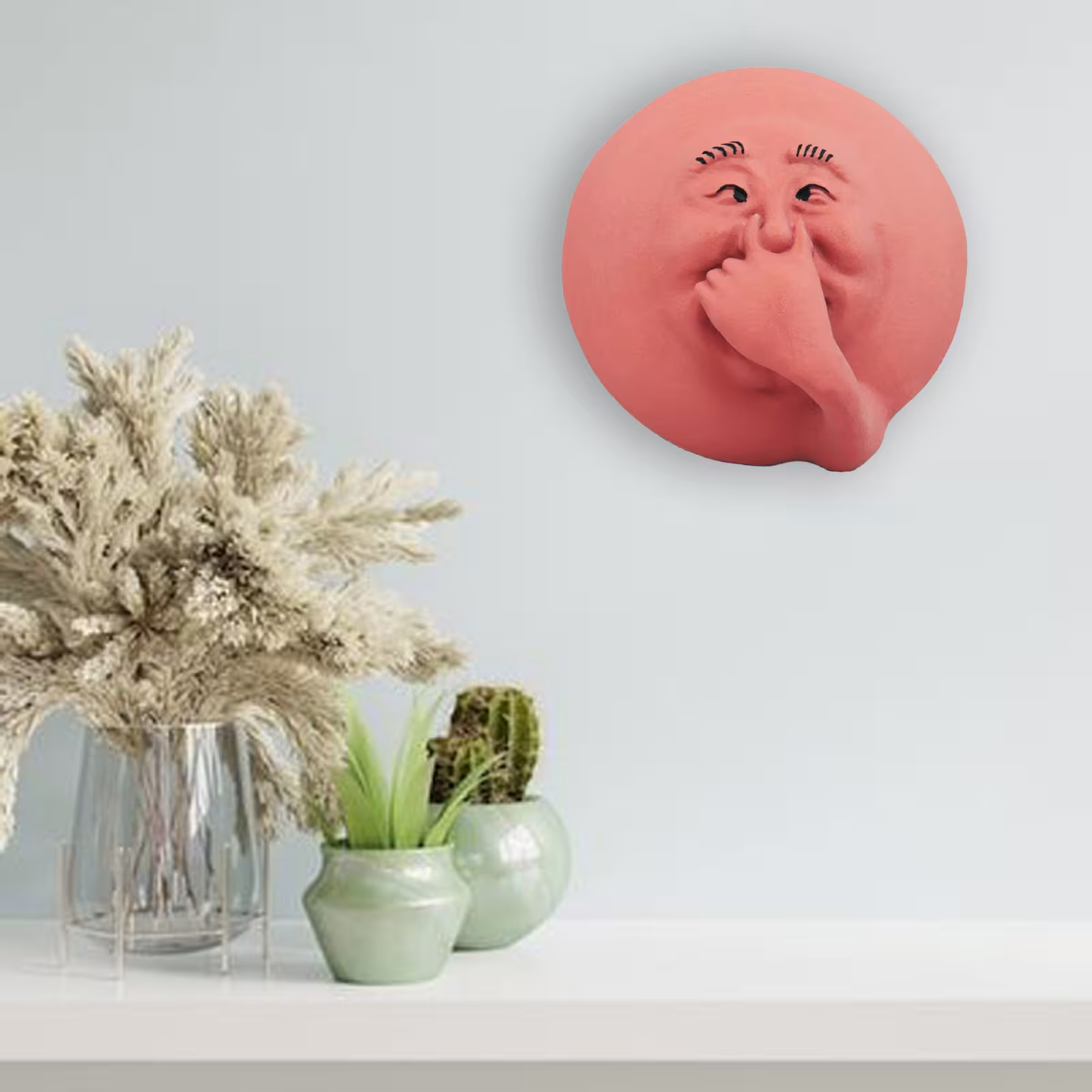 Funny Wall Decorations Humorous Sculpture