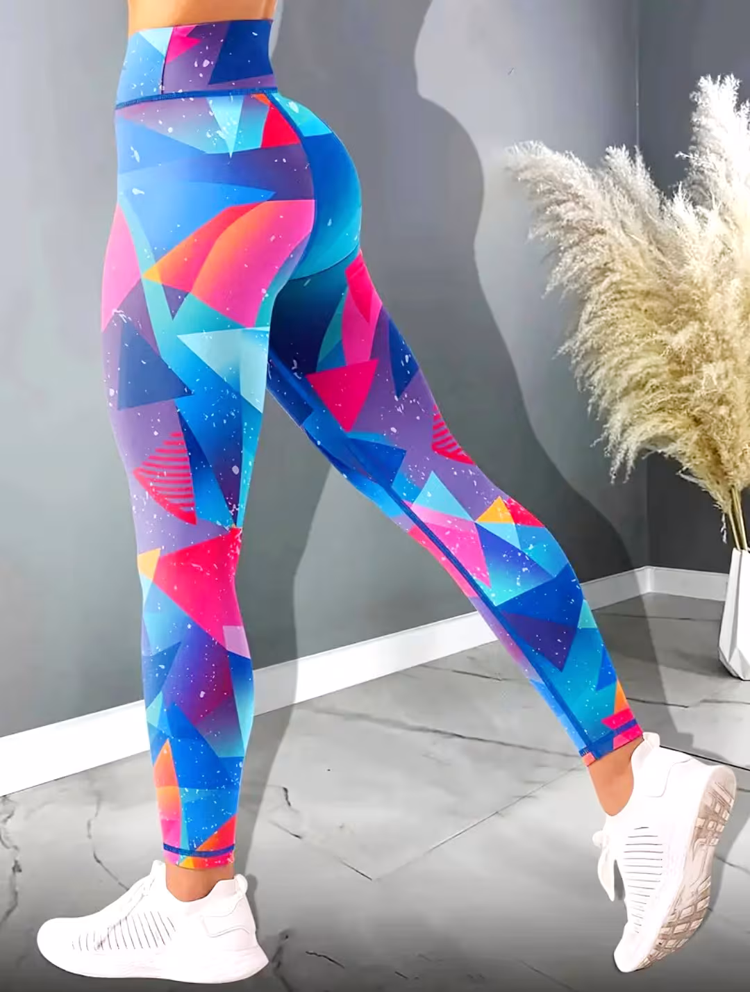 European And American High Waisted Nude Lifting Hip Yoga Pants