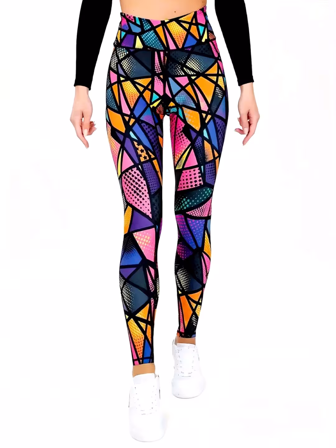European And American High Waisted Nude Lifting Hip Yoga Pants