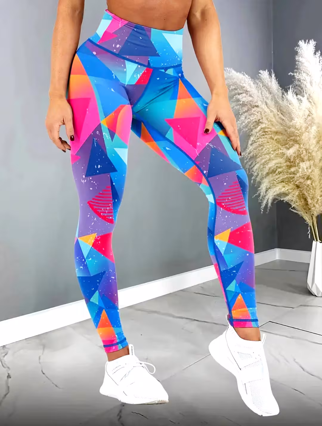 European And American High Waisted Nude Lifting Hip Yoga Pants
