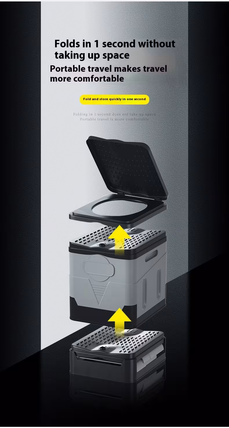 Car Folding Toilet Portable Outdoor Travel