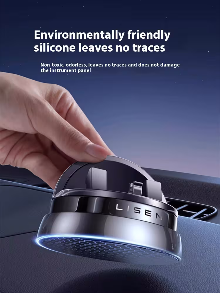 Automobile Instrument Panel 360 Degree Rotatable Non-slip Mobile Phone Holder