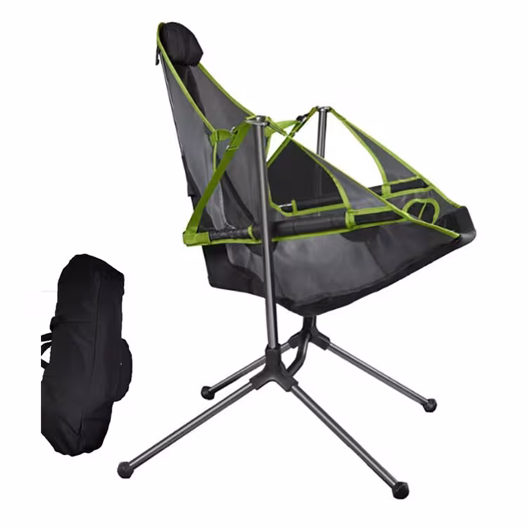 Outdoor Camping Rocking Chair Portable Folding Chairs
