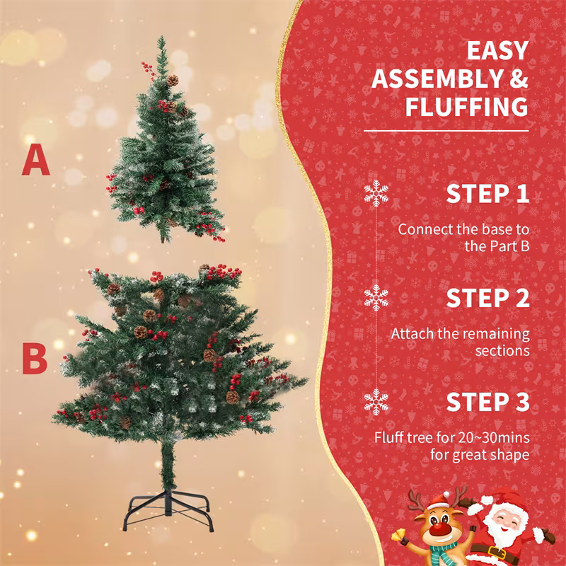 Christmas Tree PVC Artificial Snow Christmas Tree Mall Window Decoration Tree Cedar Christmas Tree Christmas Decoration Supplies