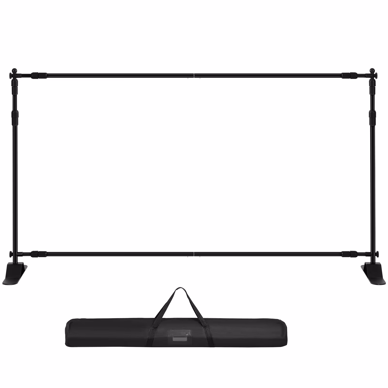 VEVOR 10 X 8 Ft Backdrop Banner Stand Adjustable height=