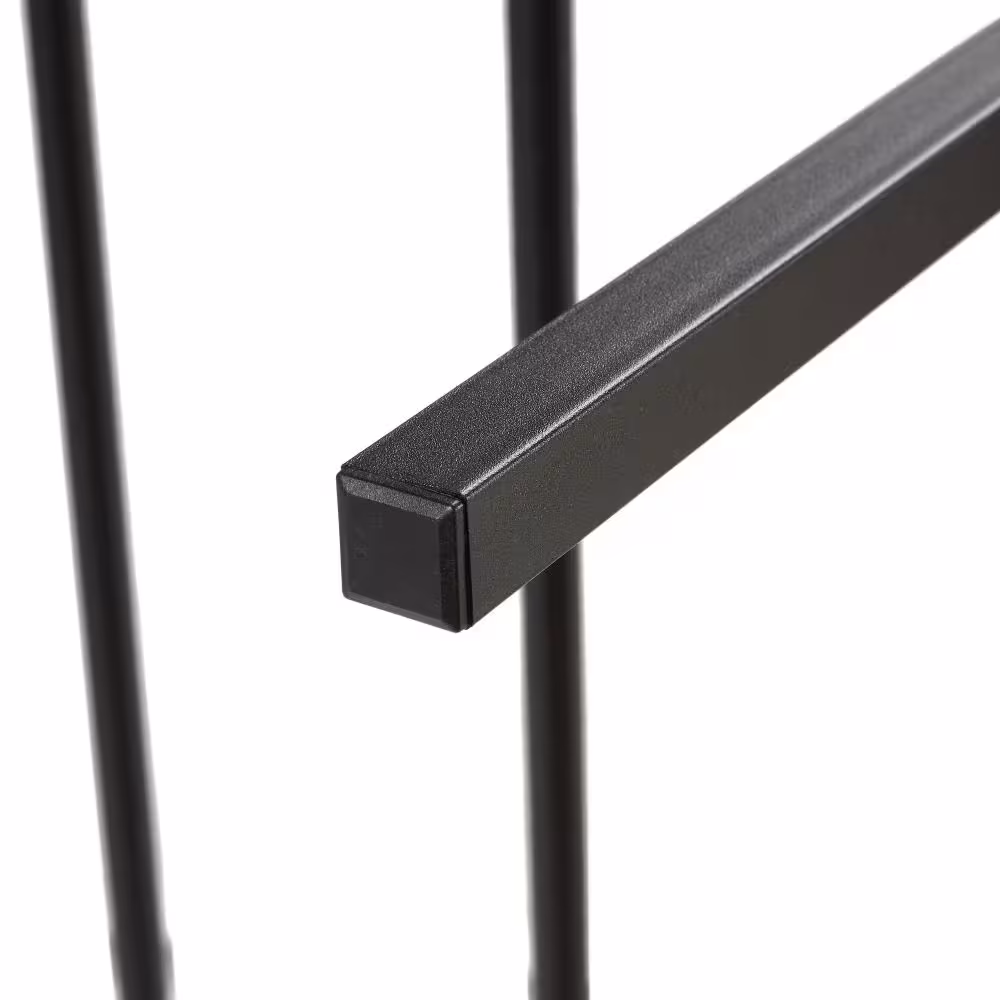 Twin Size Metal Platform Bed Frame With Wooden Headboard And Footboard With USB LINER