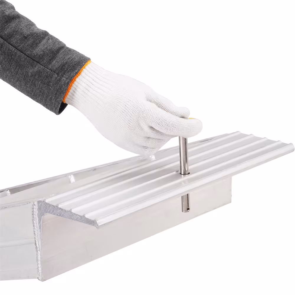 VEVOR Aluminum Ramps, 8810 Lbs, Heavy-duty Ramps With Top Hook Attaching End, Universal Loading Ramp For Motorcycle, Tractor, ATV UTV, Trucks, Lawn Mower, 72inL X 15inW, 2Pcs