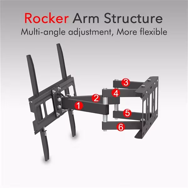 32-70 Inch Double Swing Large Base TV Stand