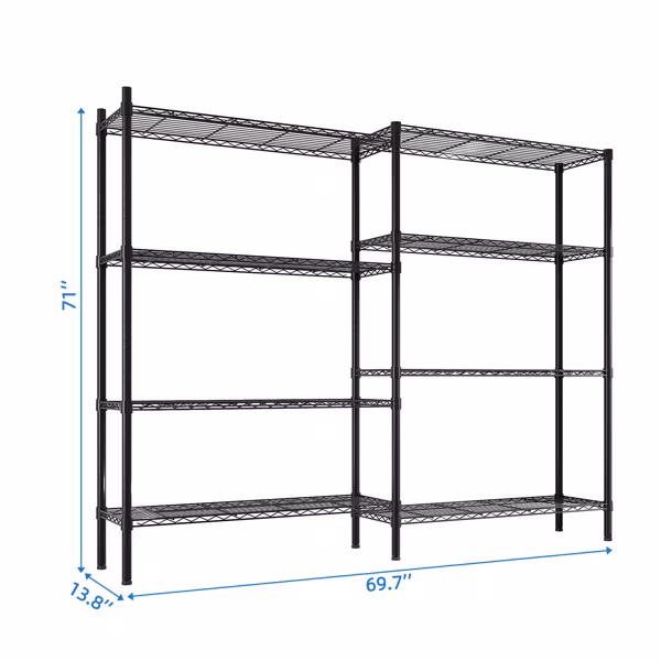 4-layer L-shaped Transformation With Freely Adjustable Interlayer Spacing Display Rack