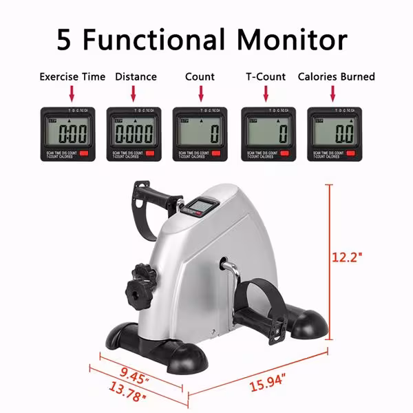 Home Mini Fitness Bike Hand And Foot Trainer