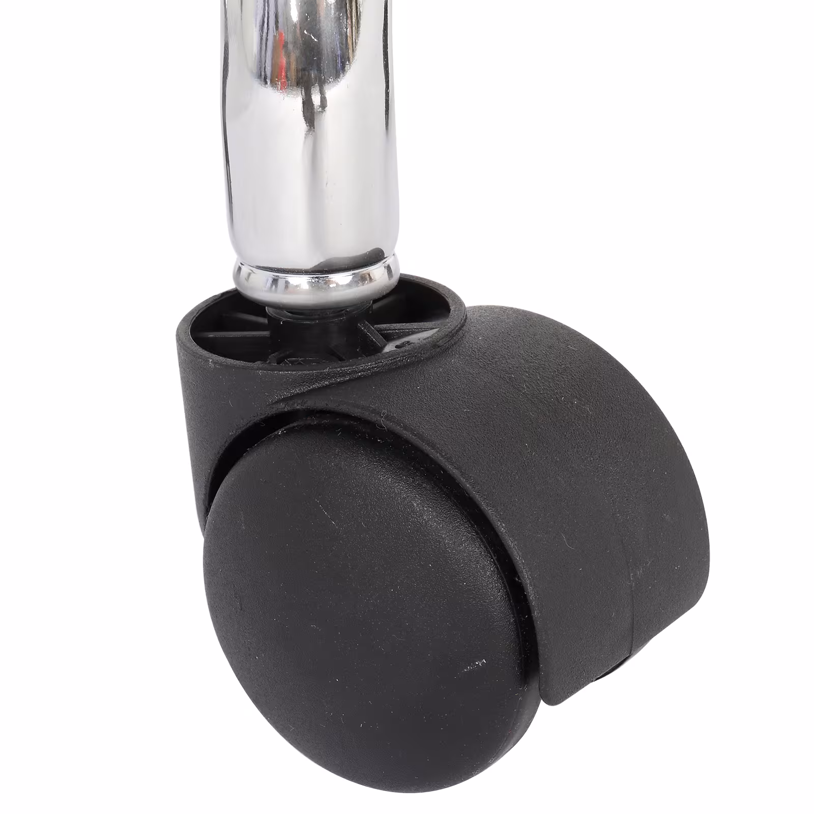 Semi-PU Leather SGS Certified Air Bar Shaped Cotton 8cm Thickness Nylon Wheel 150kg Black Technician Stool Round Cushion