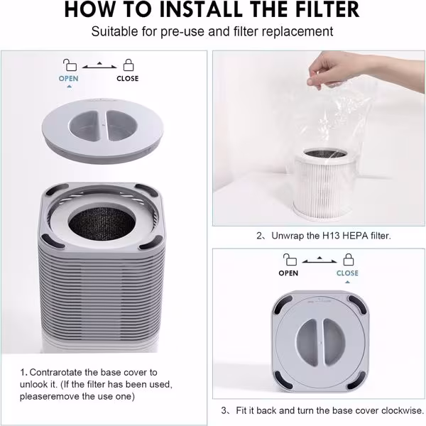 2 Replacement Filters For Air Purifiers A1, Shipped From FBA Warehouse, Banned From Sale On Amazon