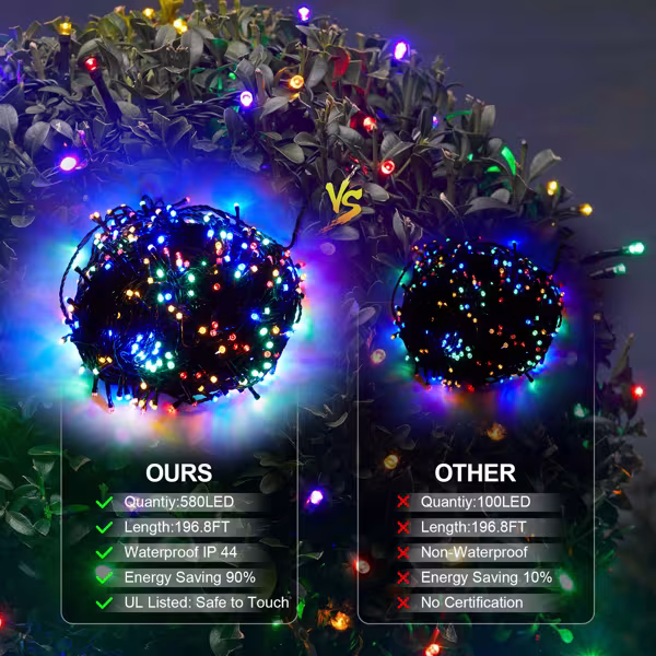 Conventional Light String Color-M-60-meter 580 Light