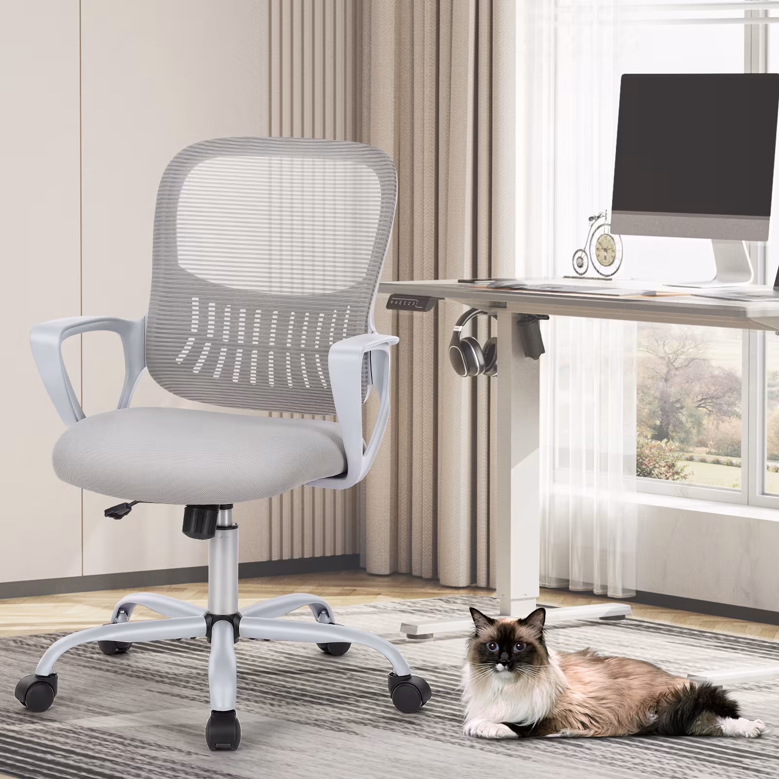 Standing Desk High Office Chair