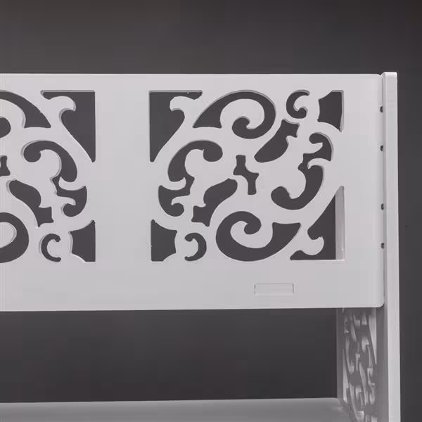WPC - 5 Layers Carved Shoe Rack - A - 42X24X80cm