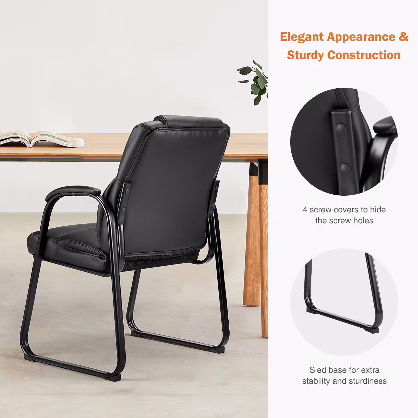 Elderly Chair With Padded Armrest