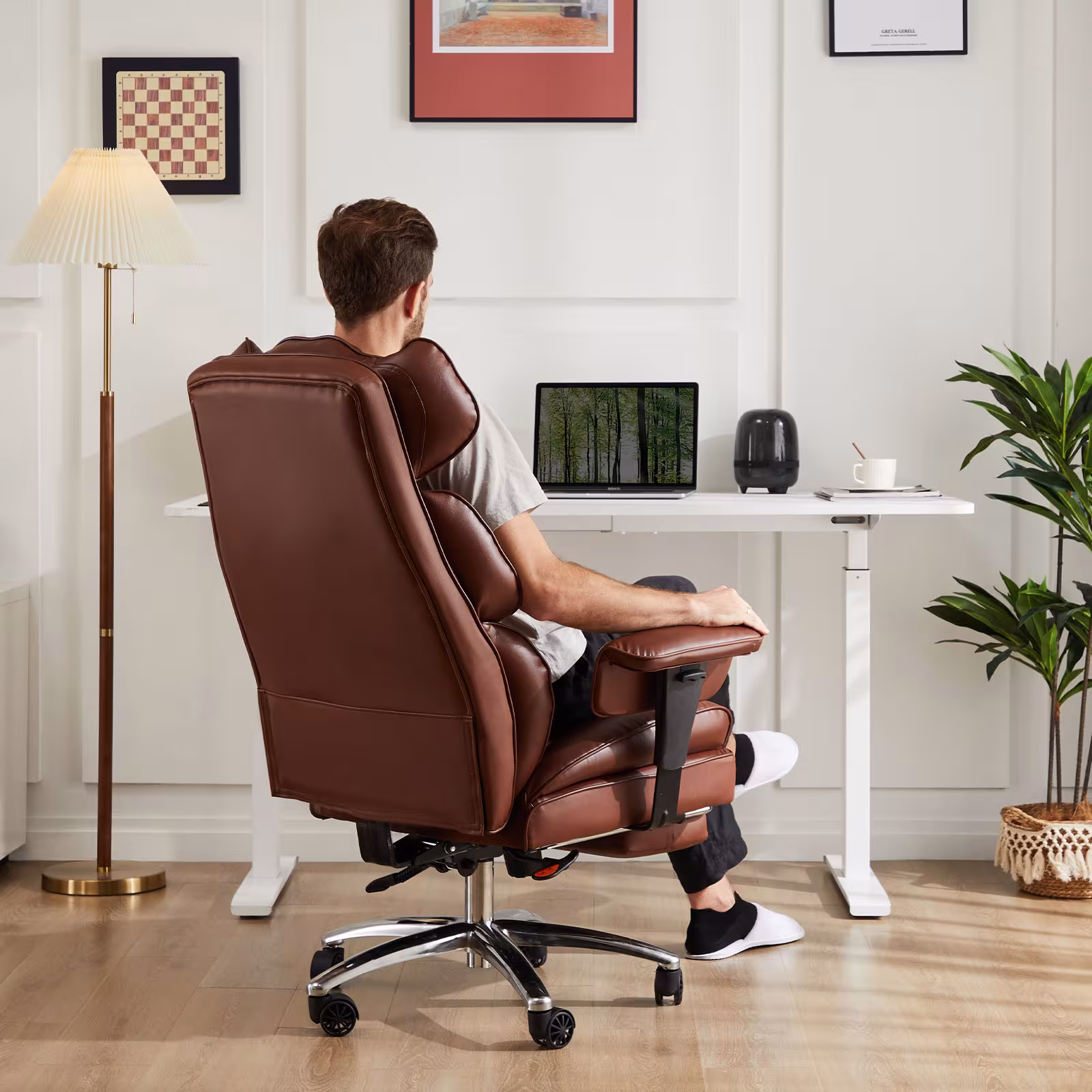 Administrative Home Office Desk And Chair