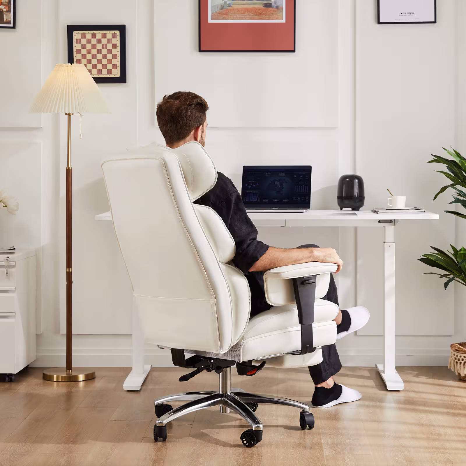 Administrative Home Office Desk And Chair