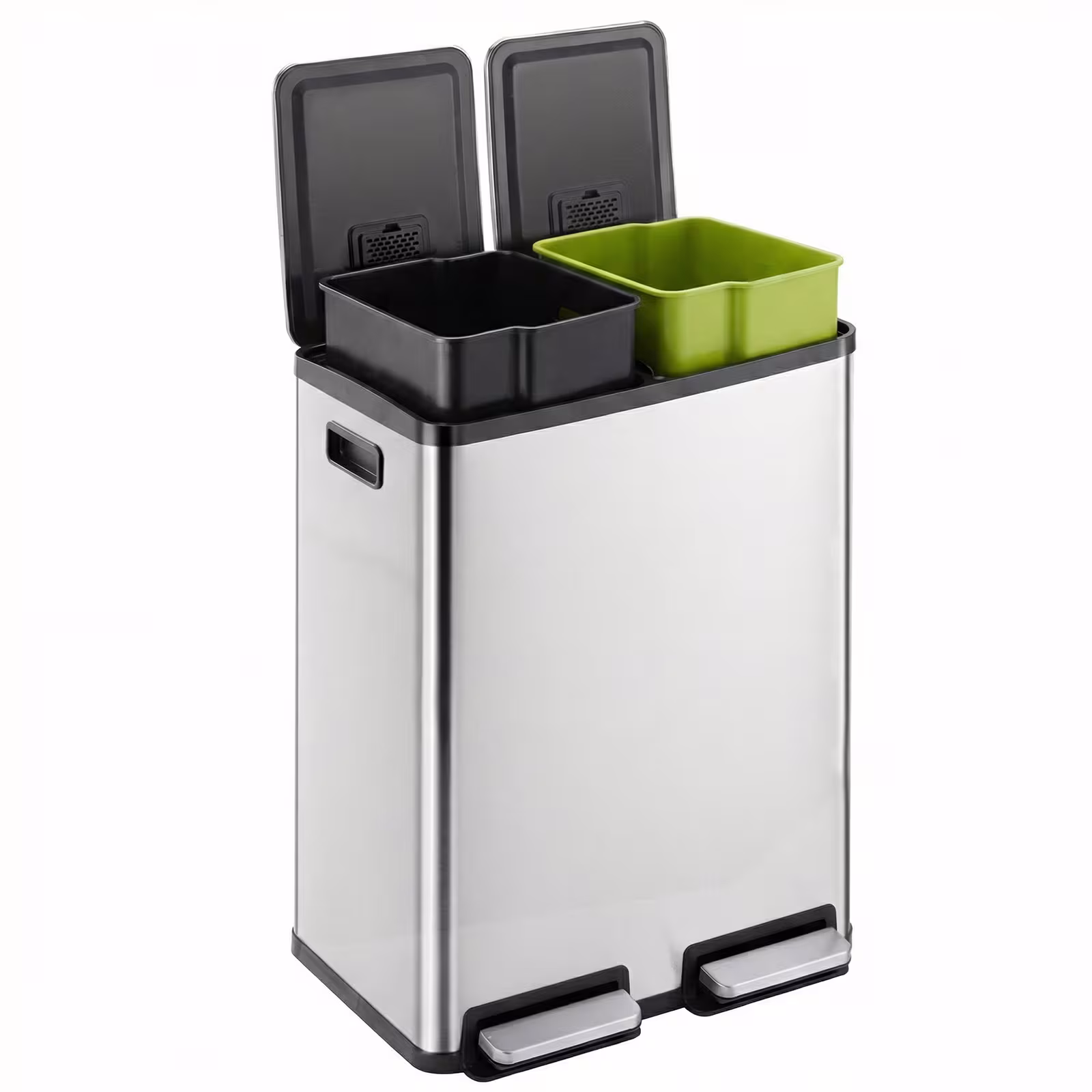 60 Liter Stainless Steel Trash Can