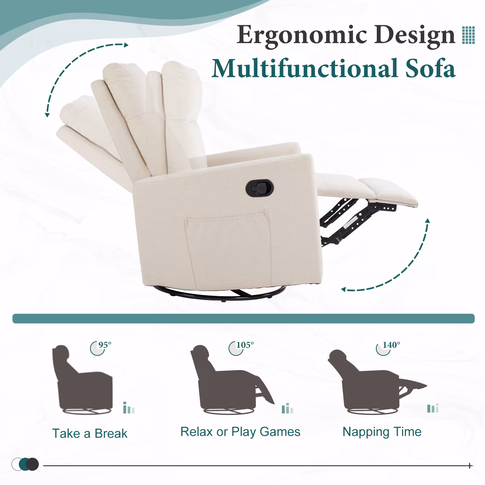 Rotating Lounge Chair