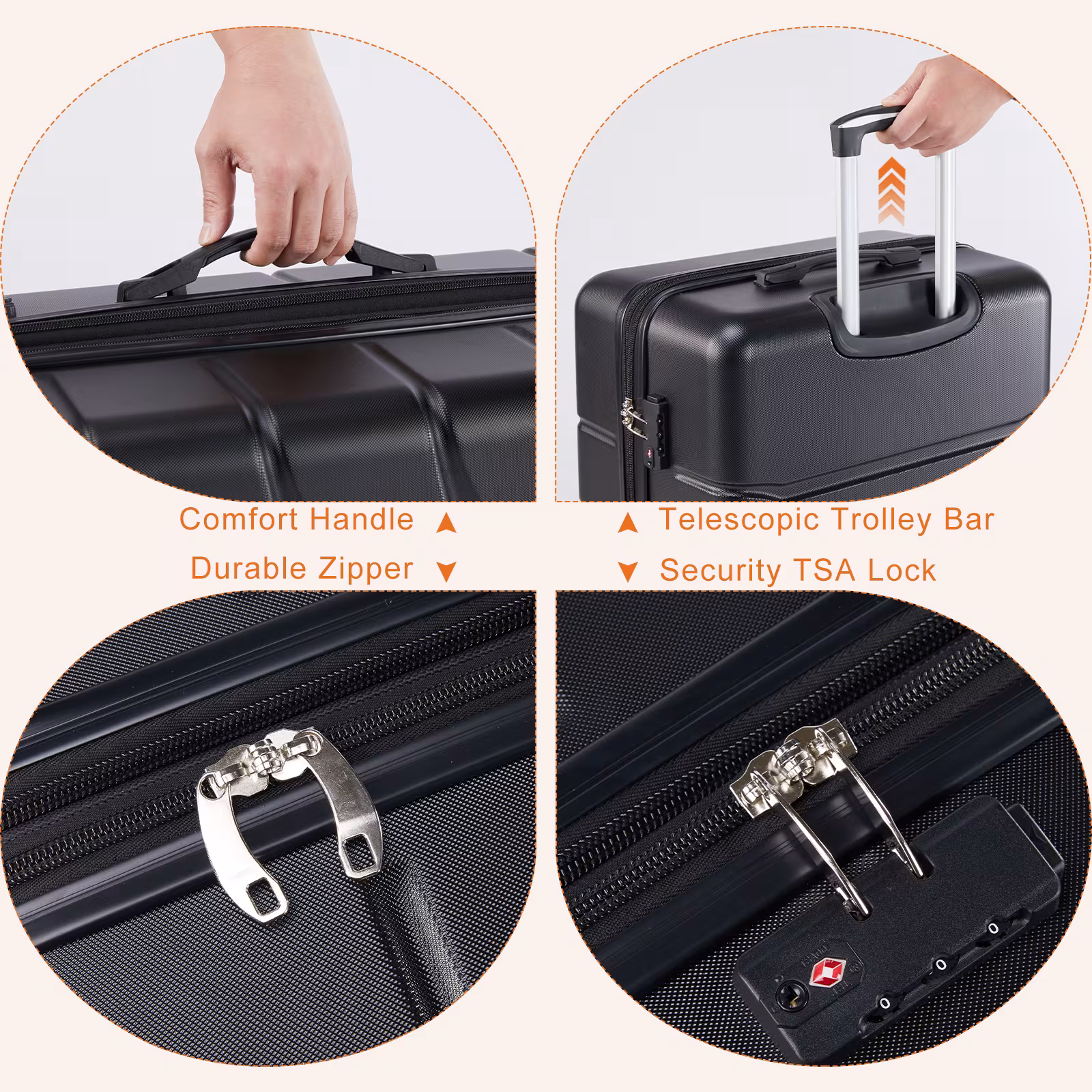 20-28 Inch Luggage Compartment