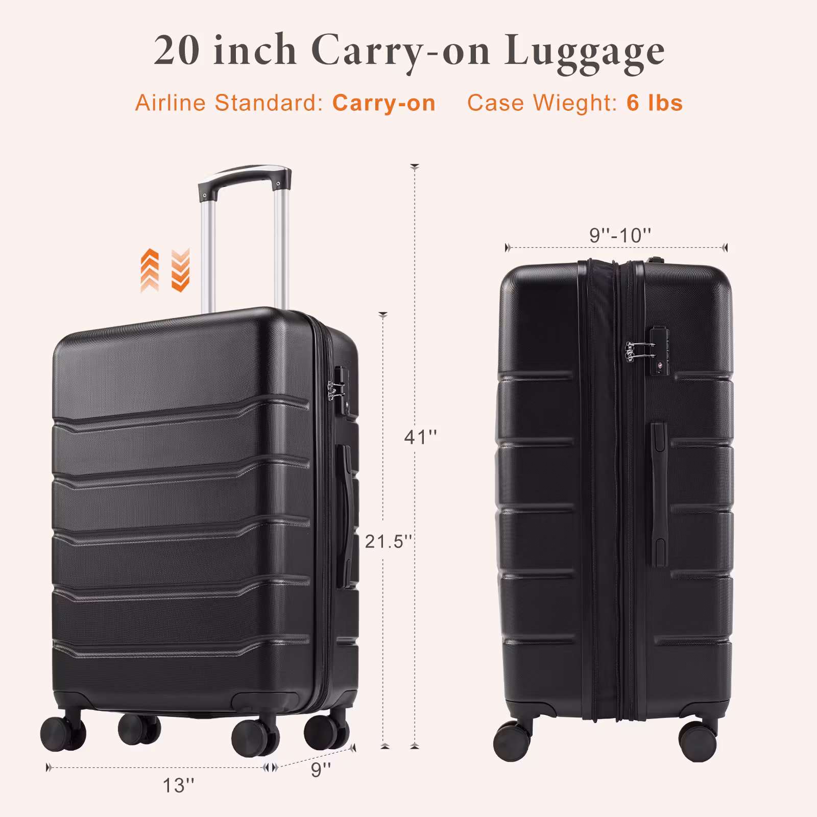 20-28 Inch Luggage Compartment