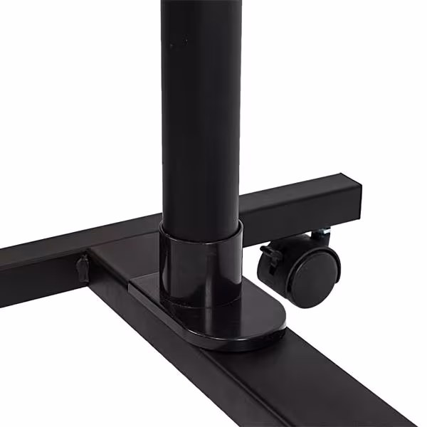 Four Wheel All Black Household Multifunctional Lifting Computer Desk