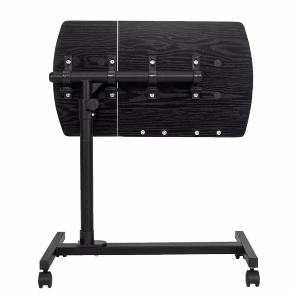 Four Wheel All Black Household Multifunctional Lifting Computer Desk