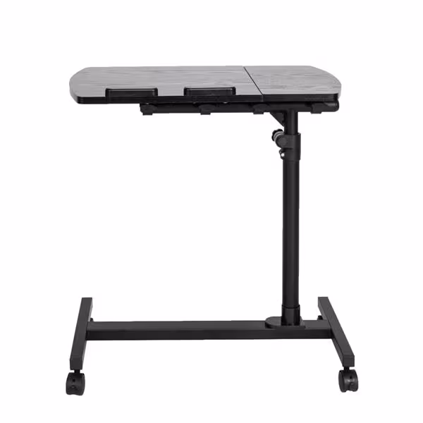 Four Wheel All Black Household Multifunctional Lifting Computer Desk