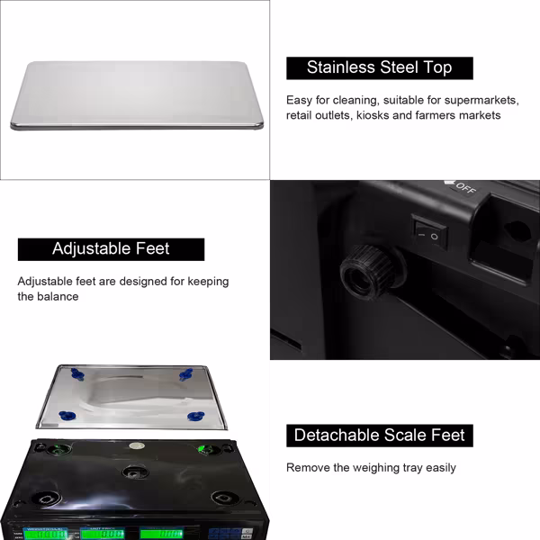 ACS-30 40kg-5g Digital Price Calculation Scale