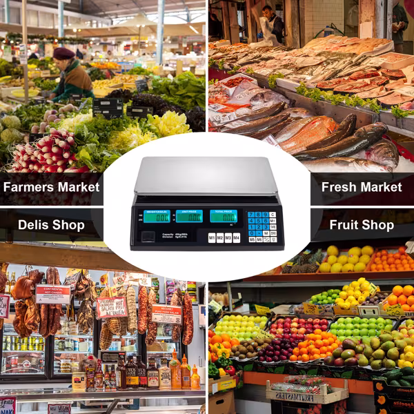 ACS-30 40kg-5g Digital Price Calculation Scale