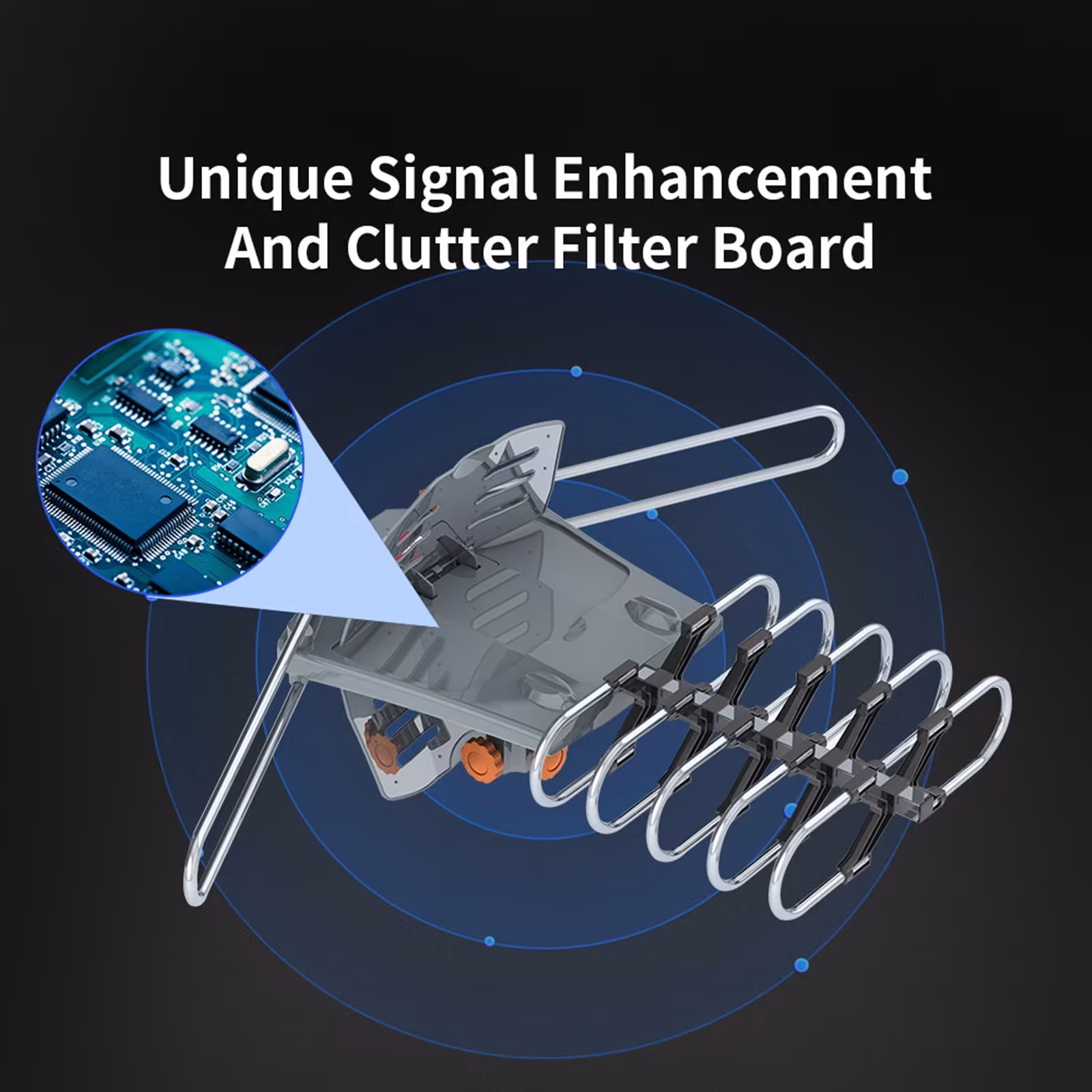 Outdoor Antenna, Without Bracket, 360 Degree Rotation Of US Spec
