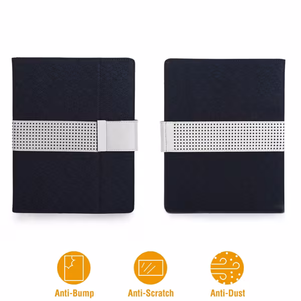 Tablet Protector Storage Case For 9.7 Inch Tablet, Business Tablet Briefcase With Notepad Paper
