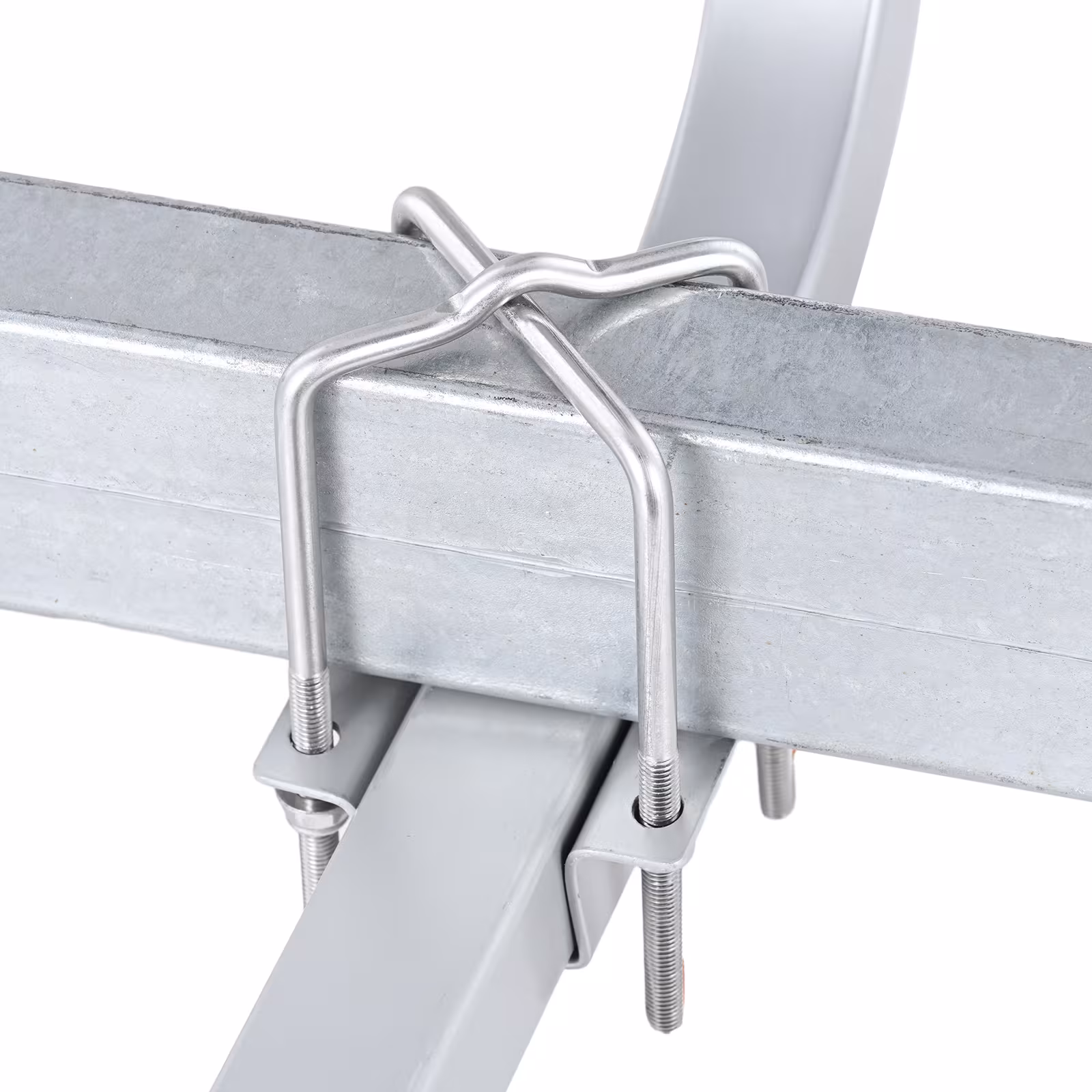 VEVOR Marine Trailer Assistant, Flexibly Adjustable Bunk Guide-Ons, Pair Of Durable Steel Support Poles, Robust Roller Guide, Suitable For Ski Boats, Fishing Boats, Or Sailboats 20